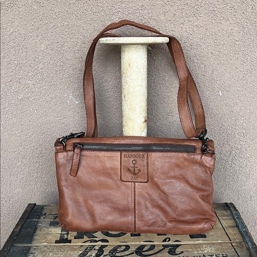 Harbor2 nd Brown Leather purse